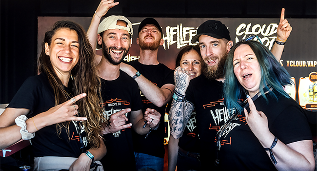 Le Petit Vapoteur et Cloud Vapor : Une collaboration Rock au Hellfest